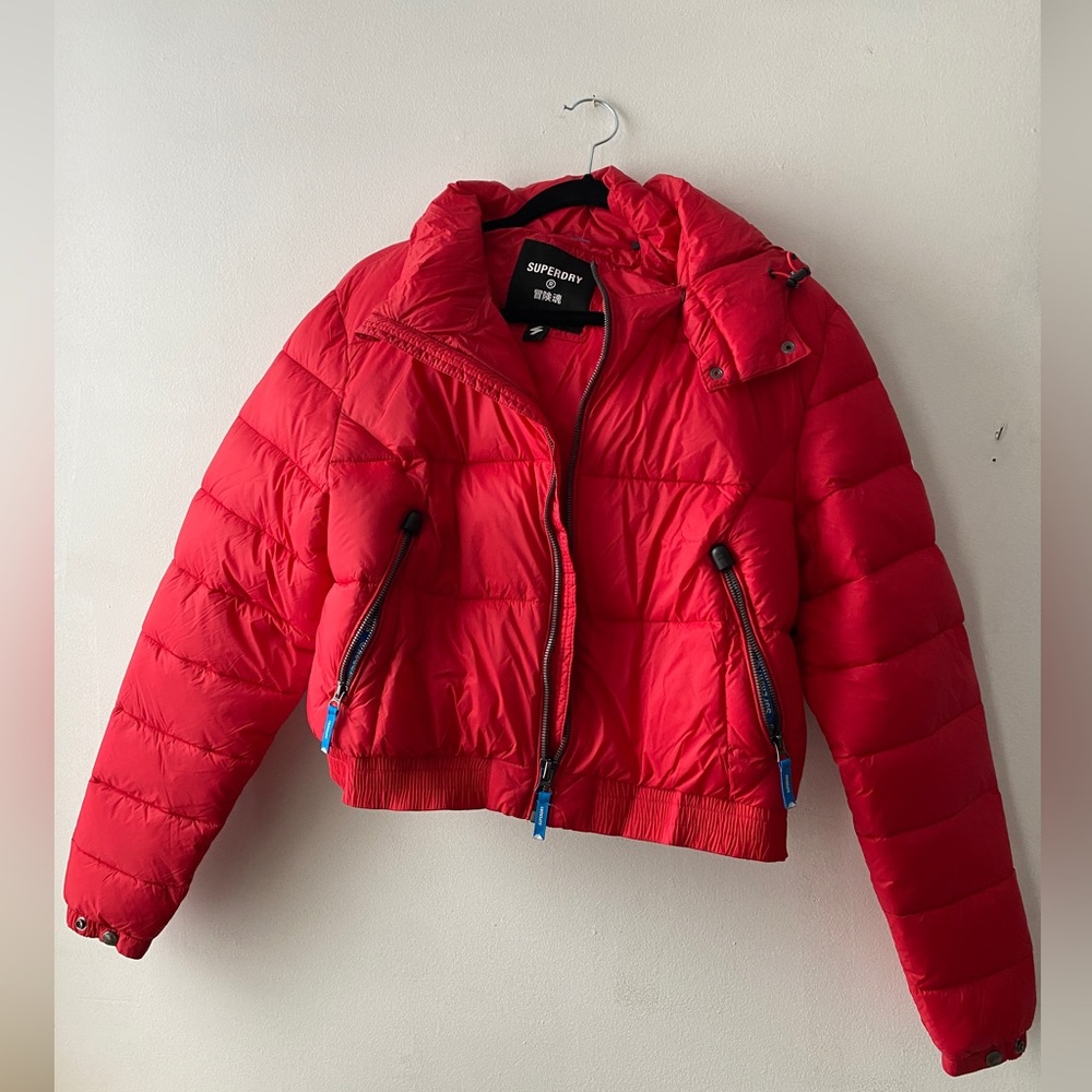 SUPERDRY Cropped Puffer Jacket